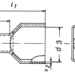 10mm² 12mm douille terminale isolee cu - Électro Rouhard