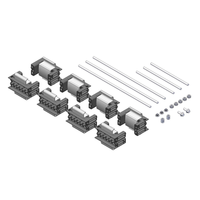 Kit de Supports à plat pour conducteur 220, 360, 545 et 640mm2, 3 Pôles + Neutre