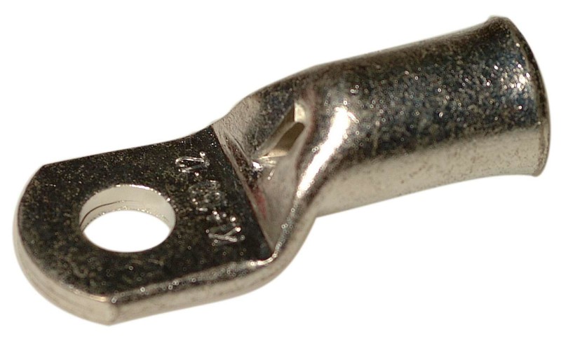 25mm² Ø 8 2 cosses tubulaires à sertir en cuivre étamé