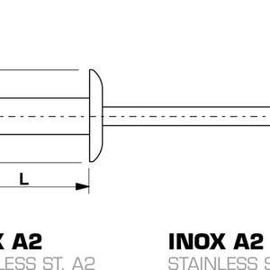 Rivets standard A2/TRS corps et tige acier INOX Rivets A2-TRX corps Inox tige acier Inox 2.jpg