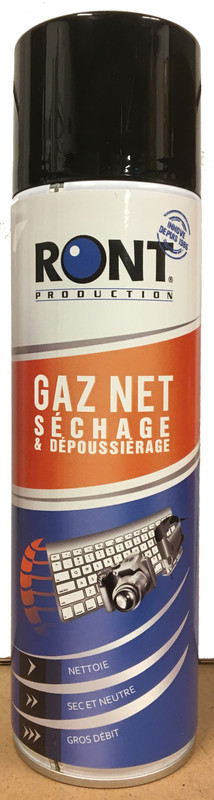 Aérosol Gaz Dépoussiérant Wind Pro 650 Ml Multi-positions Aexalt