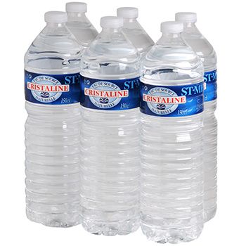 Pack de bouteilles d'eau plate