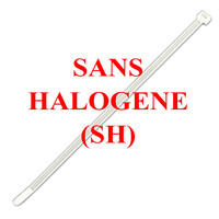 Colliers de câblage polyamide 6.6 coloris naturel