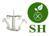 Double support de câbles avec insert