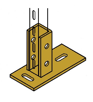 Socle simple en Zingué socle simple.jpg